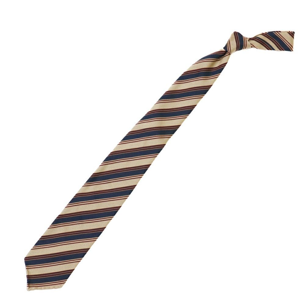 TIE YOUR TIE タイユアタイ シルクレジメンタルタイ SETTEPIEGHE