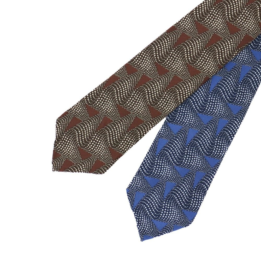 TIE YOUR TIE タイユアタイ シルクレジメンタルタイ SETTEPIEGHE