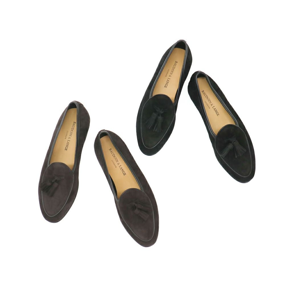 靴 BAUDOIN&LANGE Sagan Classic Tassels 39 BAUDOIN&LANGE ボードインアンドランジ Sagan Classic Tassels ASTERIA