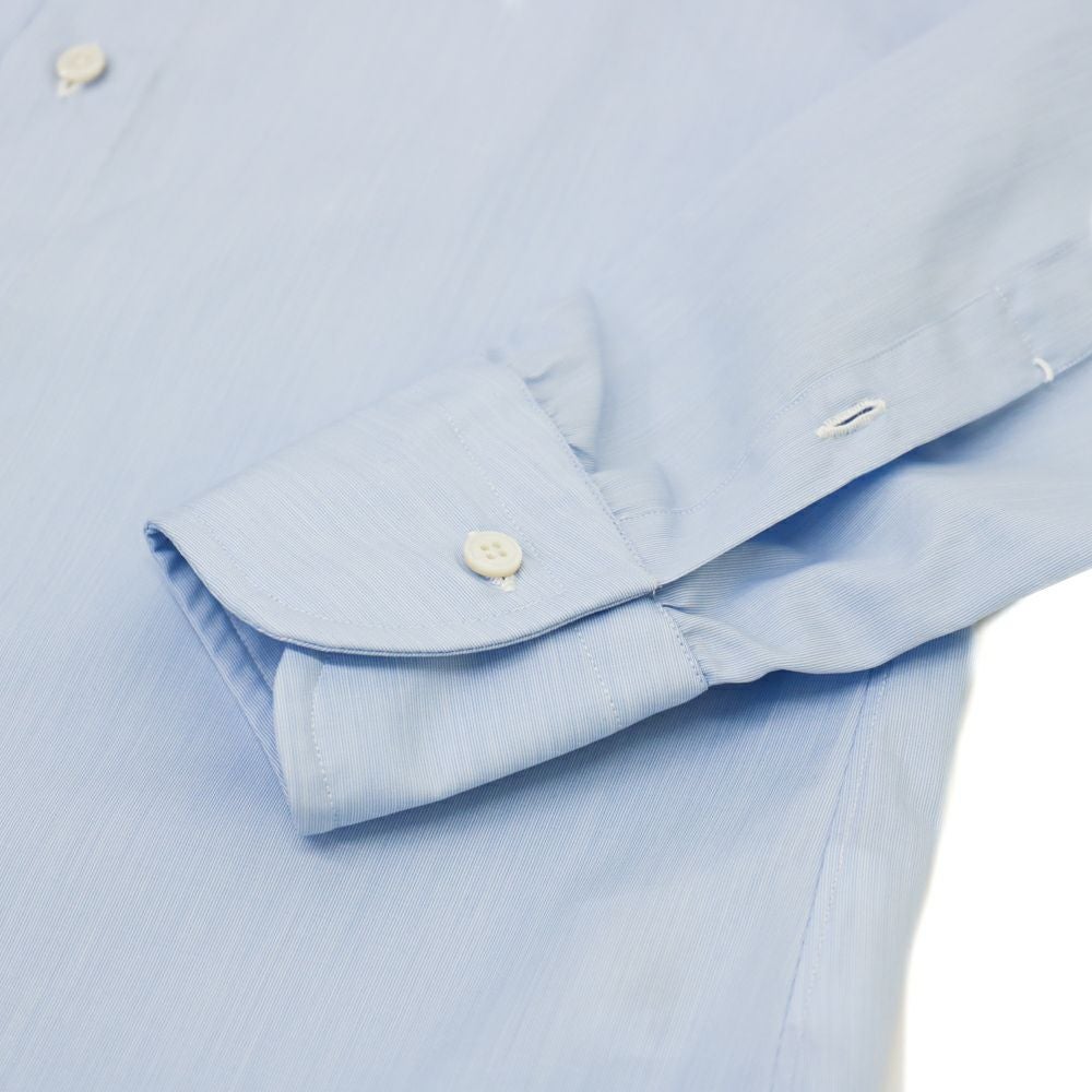 RING JACKET Napoli ワイドカラーシャツ【ブルー/無地】 | RING JACKET