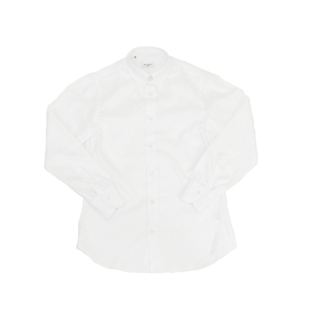 RING JACKET Napoli タブカラーシャツ【ホワイト/無地】 | RING JACKET
