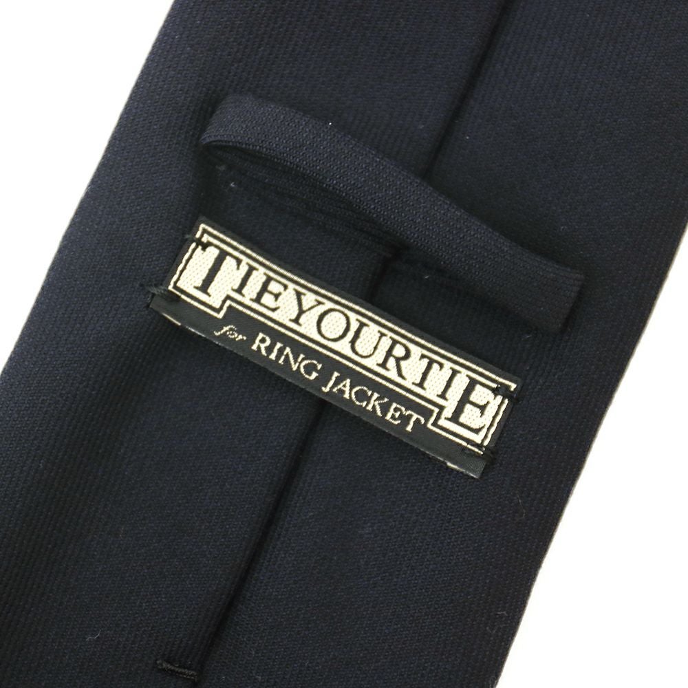 TIE YOUR TIE タイユアタイ ソリッドタイ FRANK SFODERATO 【ブラック