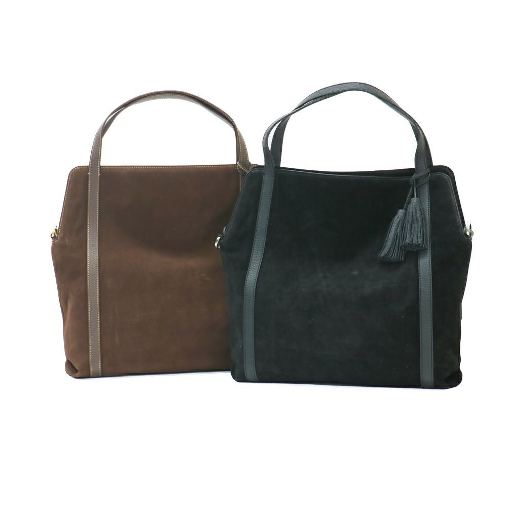 【新品未使用】ACATEアカーテ GREGALEグレゲイル レザートートバッグ ACATE アカーテ GREGALE 2Way トートバッグ 【ブラウン・ブラック