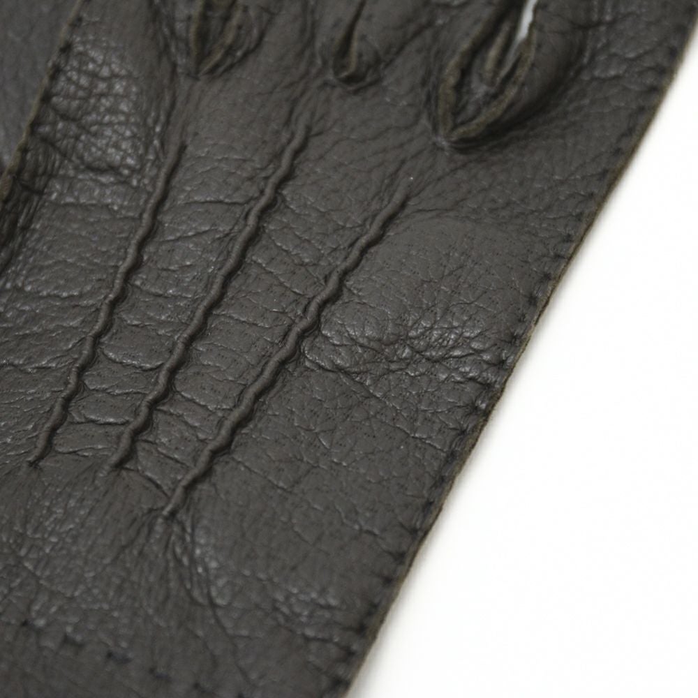 DENTS デンツ ペッカリー アンライニンググローブ BARK 【ブラウン