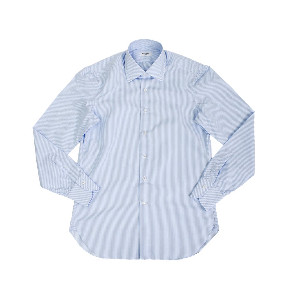 RING JACKET Napoli コットン×リネン ワイドカラーシャツ | RING