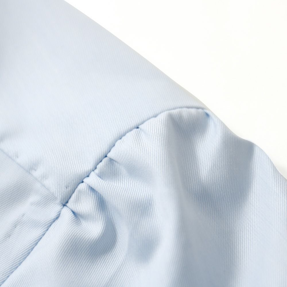 RING JACKET Napoli レギュラーカラーシャツ ブルー無地 | RING JACKET