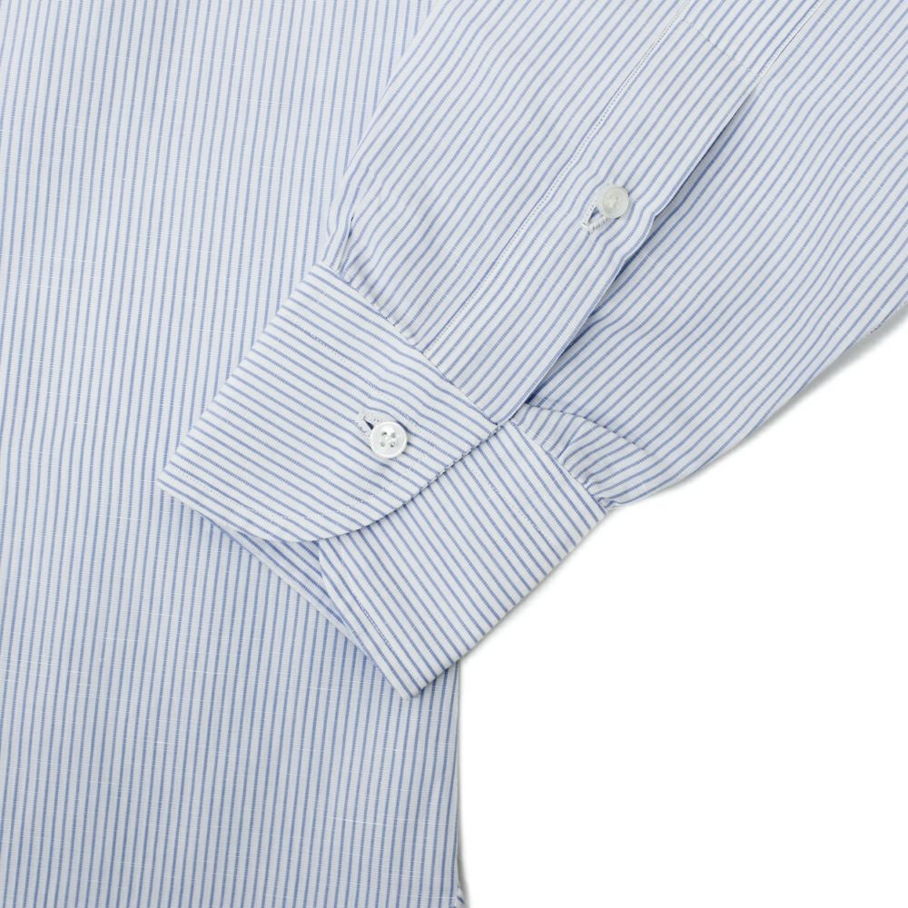 RING JACKET Napoli コットン×リネン ワイドカラーシャツ | RING
