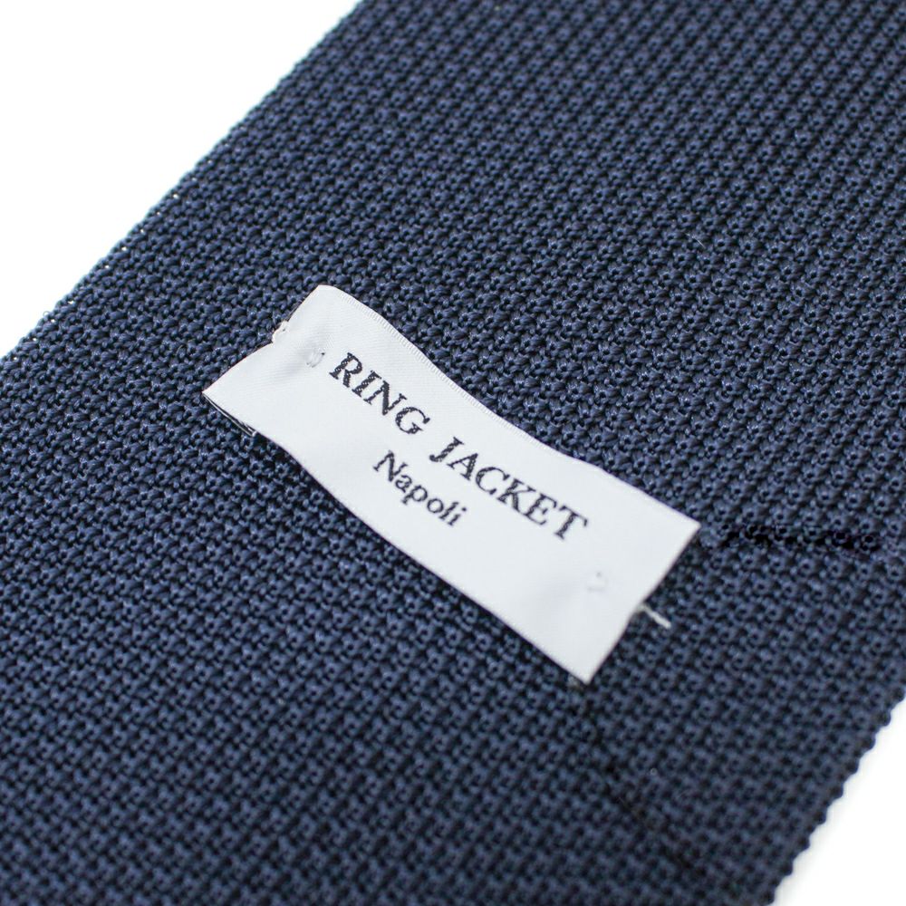 RING JACKET Napoli シルクソリッドニットタイ | RING JACKET MEISTER
