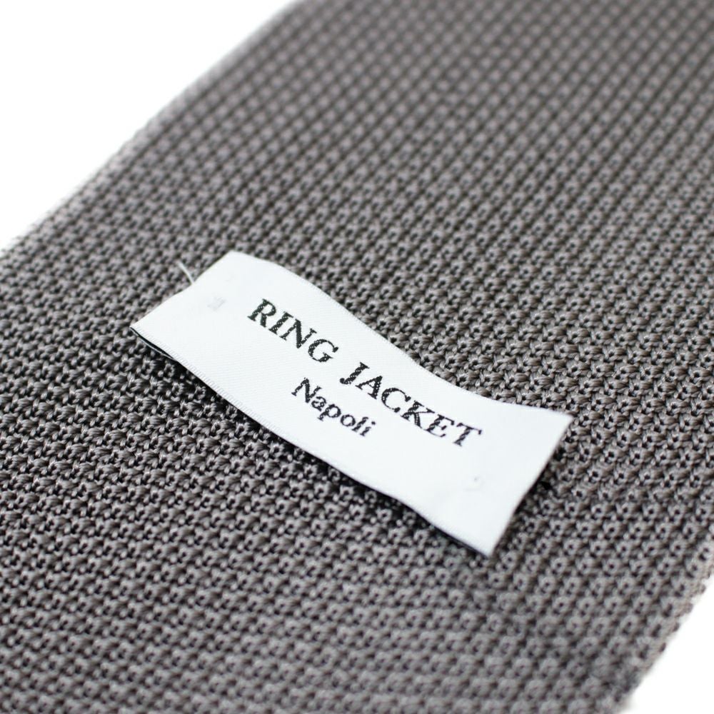 RING JACKET Napoli シルクソリッドニットタイ | RING JACKET MEISTER