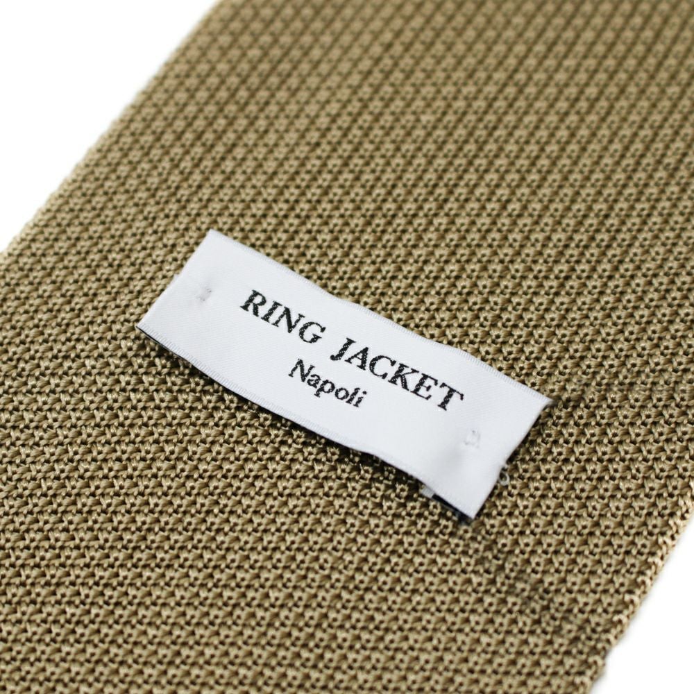RING JACKET Napoli シルクソリッドニットタイ | RING JACKET MEISTER
