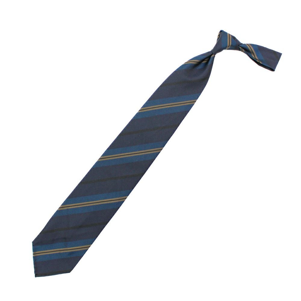 【極美品】Stefano Cau ディープネイビー　小紋　ネクタイ STEFANO CAU ステファノカウ シルクネクタイ 小紋柄 NAVY | ITAL STYLE