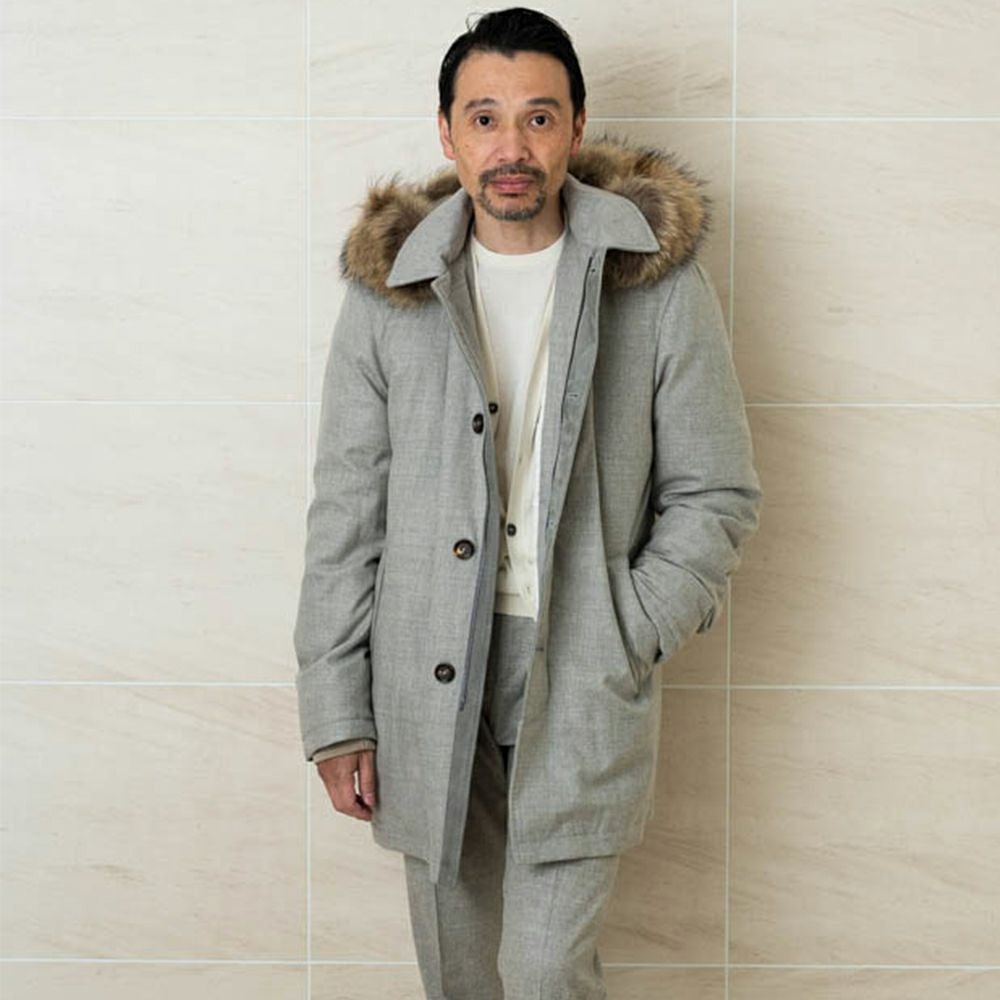 ダウンコート グレージュ | RING JACKET MEISTER ONLINE STORE