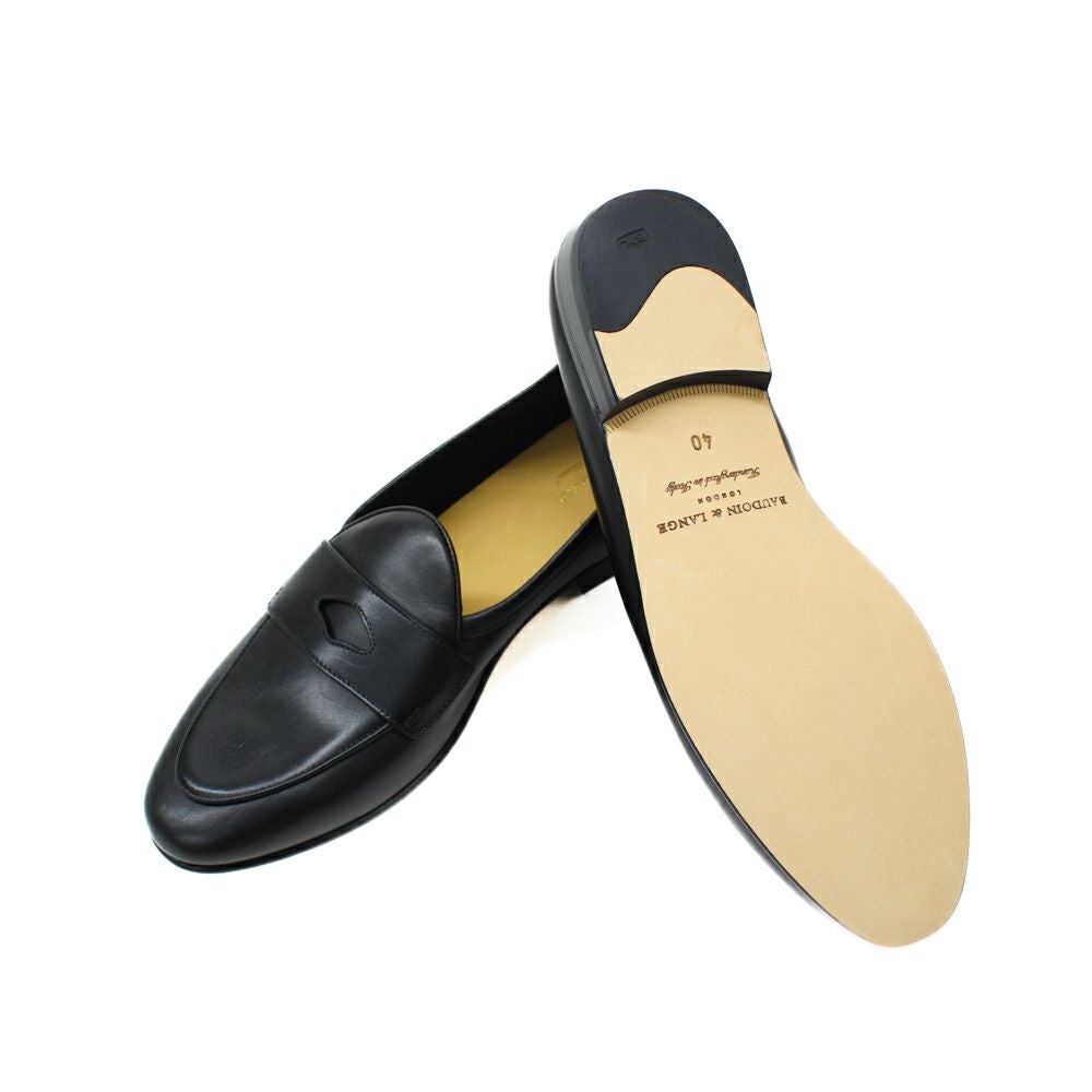 BAUDOIN&LANGE SAGAN CLASSIC DRAPE CALF コインローファー | RING