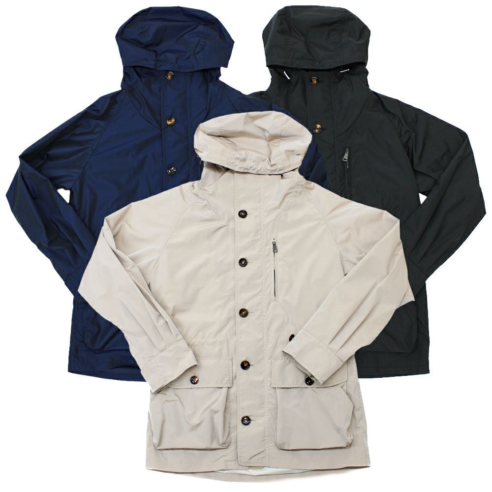 マウンテンパーカー ベージュ/ネイビー/ブラック | RING JACKET
