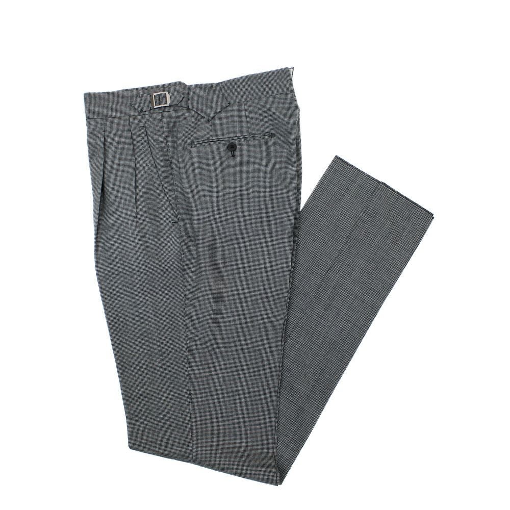 J3019 美品 LE レショップ 23SS 2プリーツトラウザーズ 濃灰 3 2インプリーツトラウザーズ ミディアムグレー | RING JACKET MEISTER