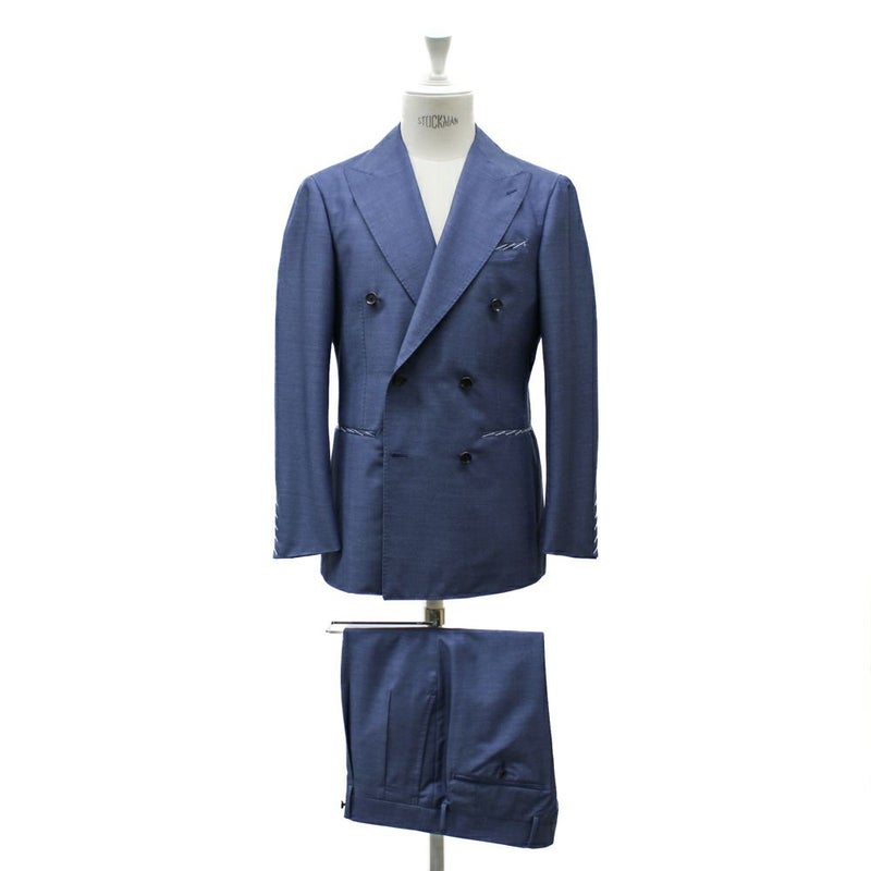 RING JACKET MEISTER 206 スーパー160`s 4PLY ウール×モヘヤ×シルク 