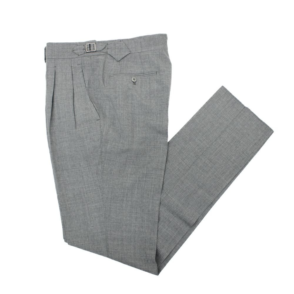 2プリーツトラウザーズ グレージュ | RING JACKET MEISTER ONLINE STORE