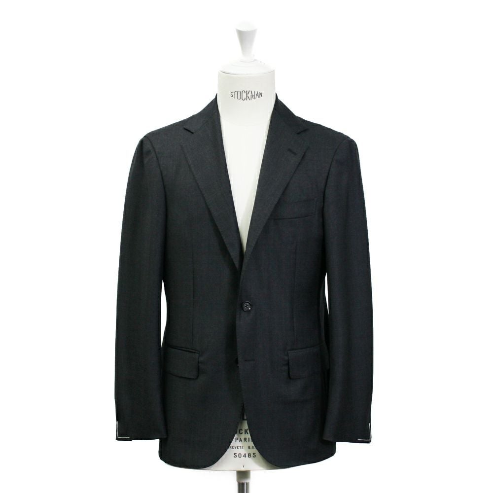 スーパー110's オールシーズン チャコールグレースーツ No-301 S-186