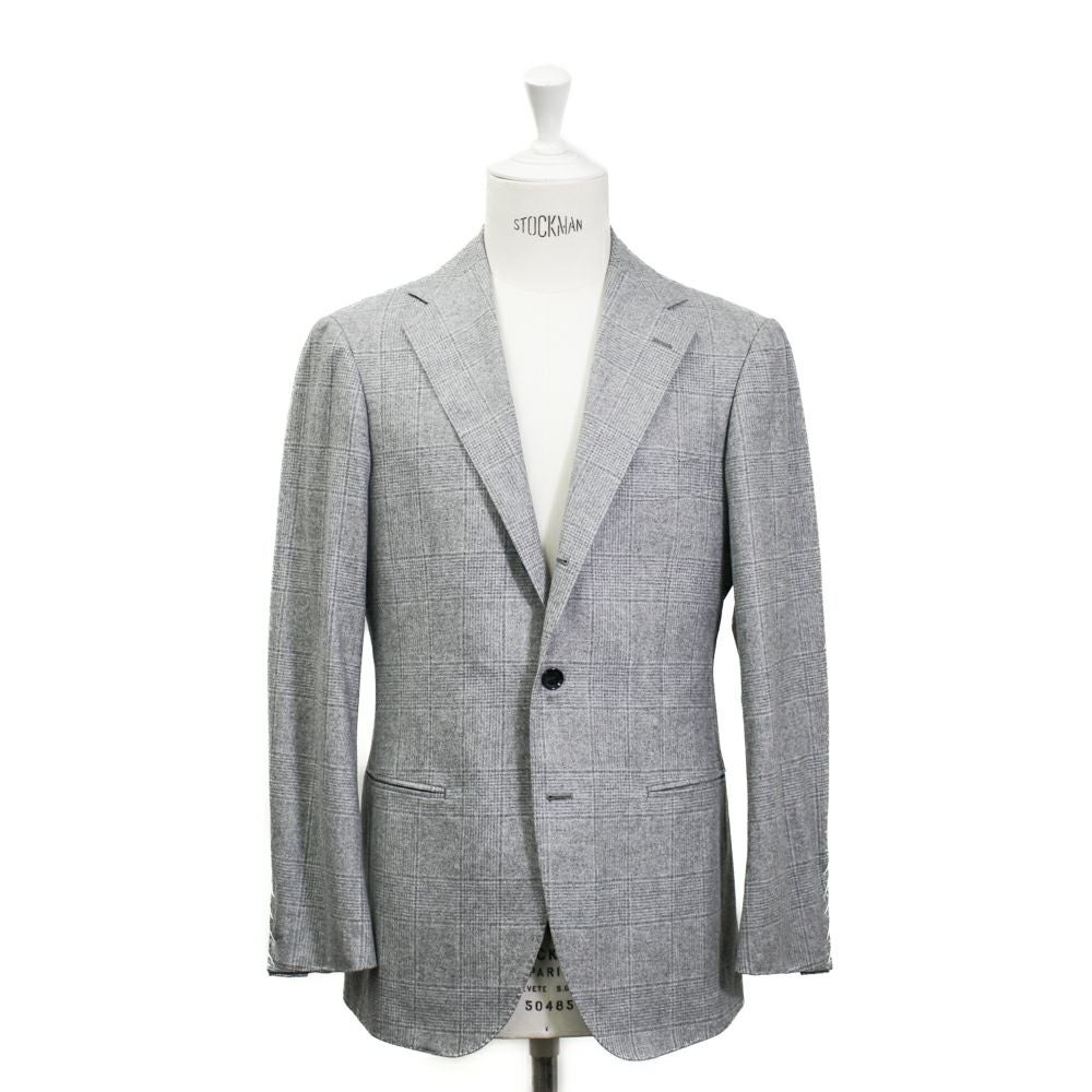 ウール×シルク×カシミヤ ライトグレースーツ No-253 S-172 | RING