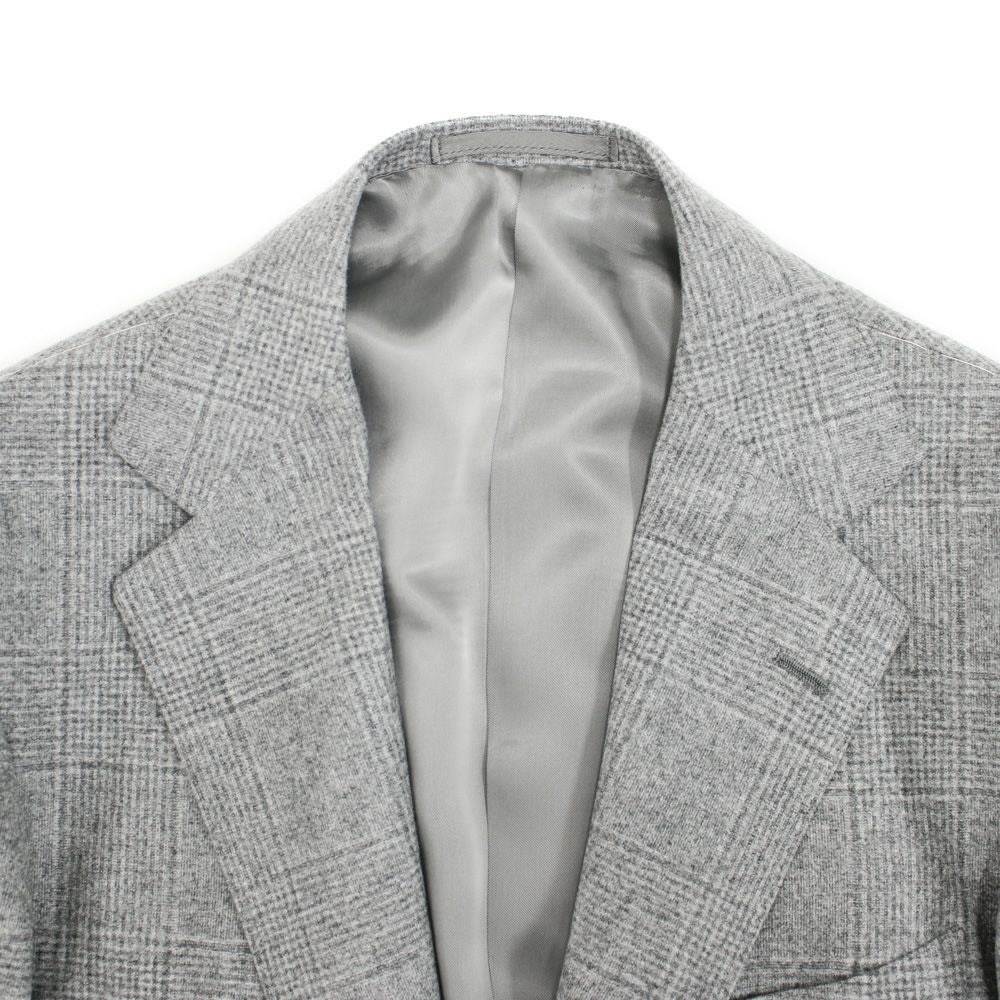 ウール×シルク×カシミヤ ライトグレースーツ No-253 S-172 | RING