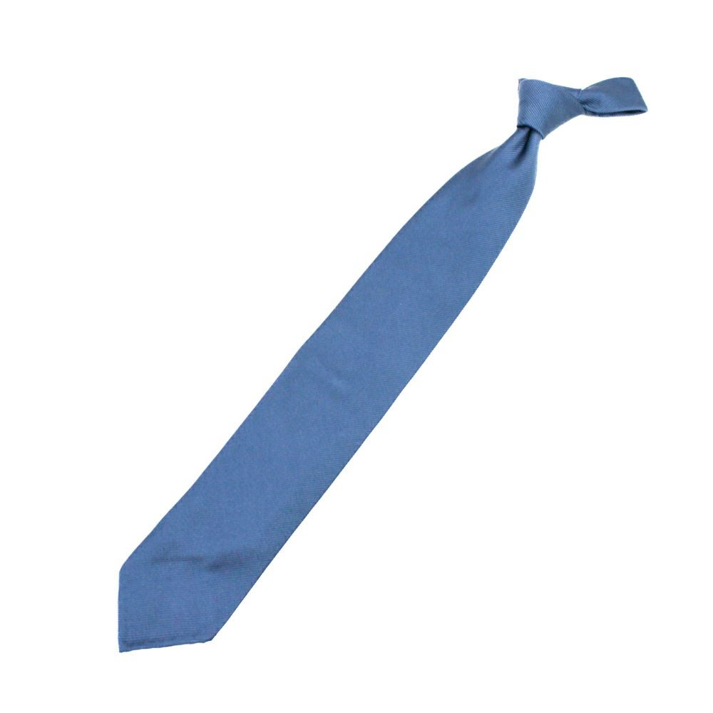 TIEYOURTIE タイユアタイ ネクタイ ブルー系 無地 シルク 美品 TIE YOUR TIE タイユアタイ スフォデラータ シルクコットンタイ | RING