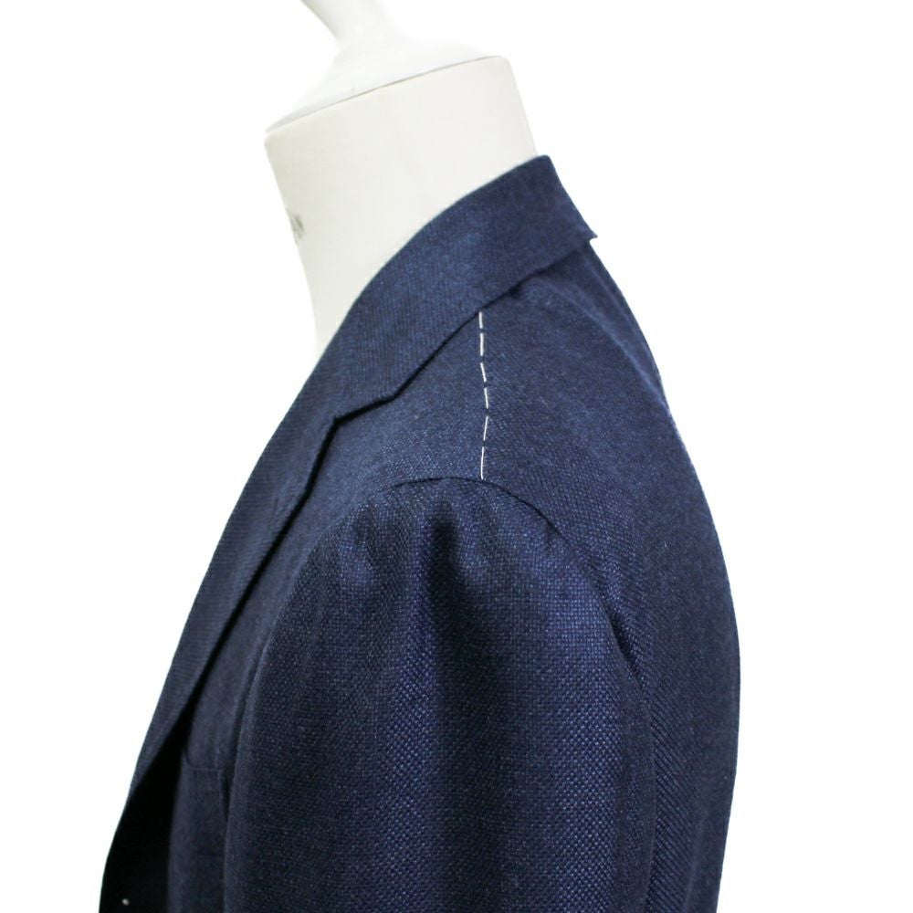 カシミヤ×シルク ネイビージャケット No-254 | RING JACKET MEISTER