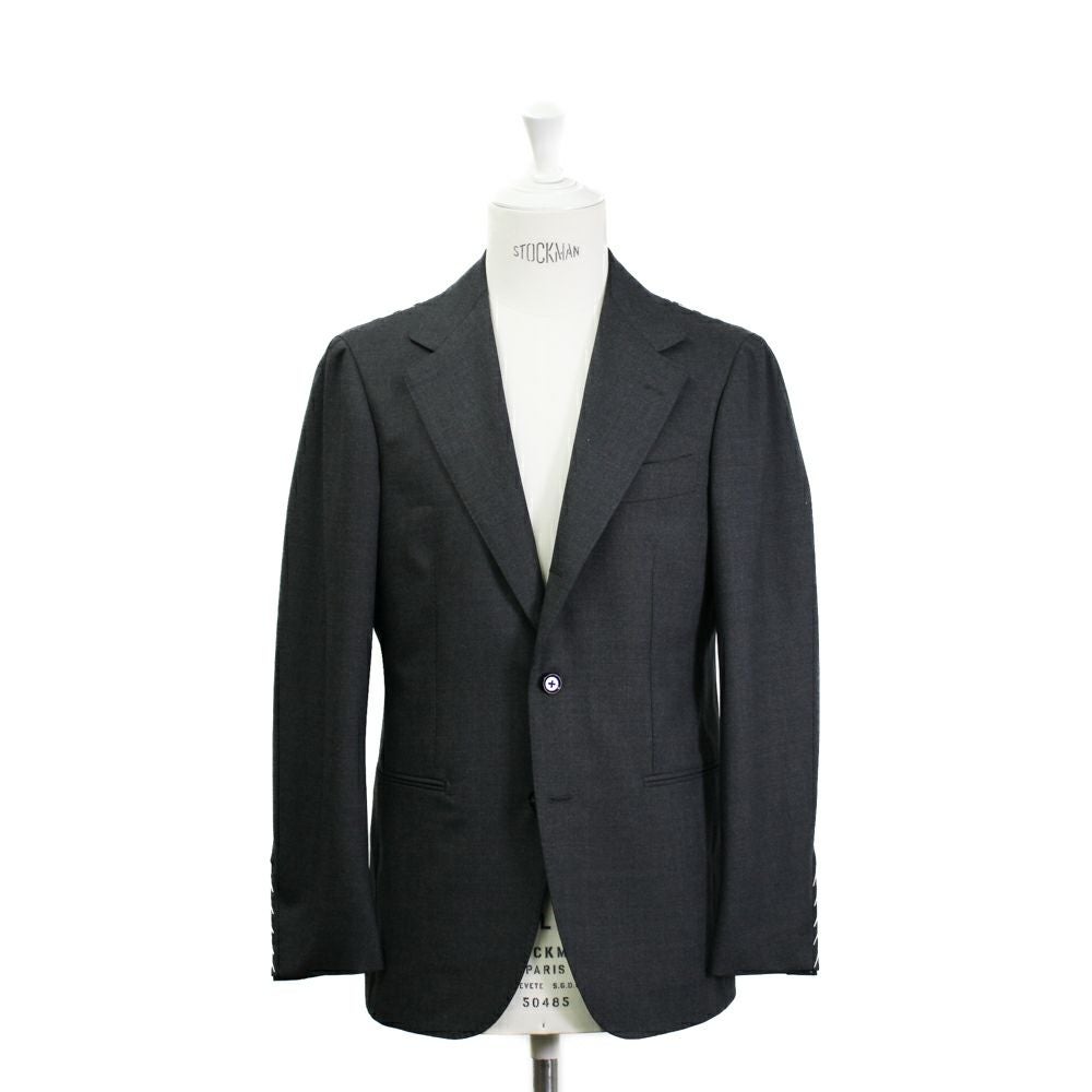 4PLY ウール チャコールグレースーツ No-286 S-178 | RING JACKET