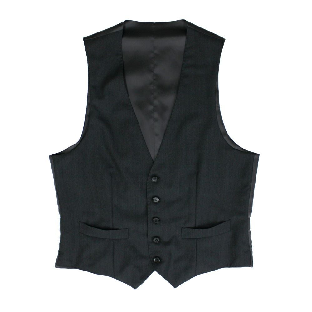 スーパー140'sウール ネイビーベスト V-11 | RING JACKET MEISTER