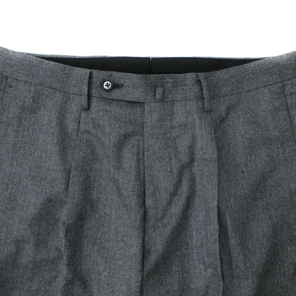 スーパー120's サクソニー 1プリーツスラックス S-172 | RING JACKET