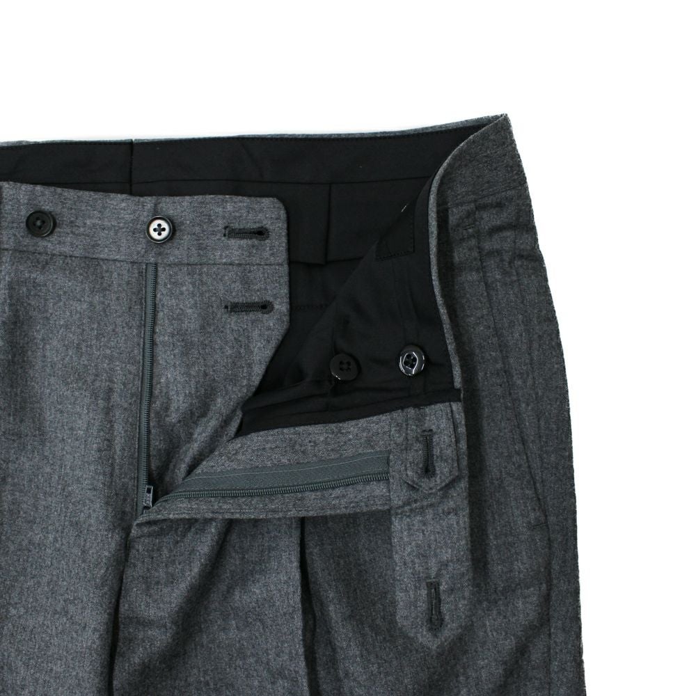 スーパー120's サクソニー 1プリーツスラックス S-172 | RING JACKET