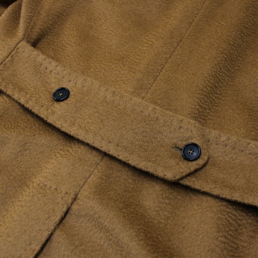 フルハンドメイド キャメルバルカラーコート | RING JACKET MEISTER