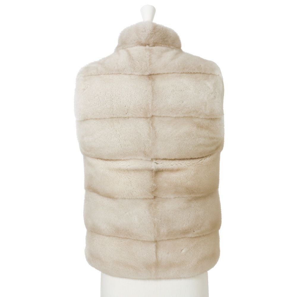 ミンクファー ホワイトダウンベスト | RING JACKET MEISTER ONLINE STORE
