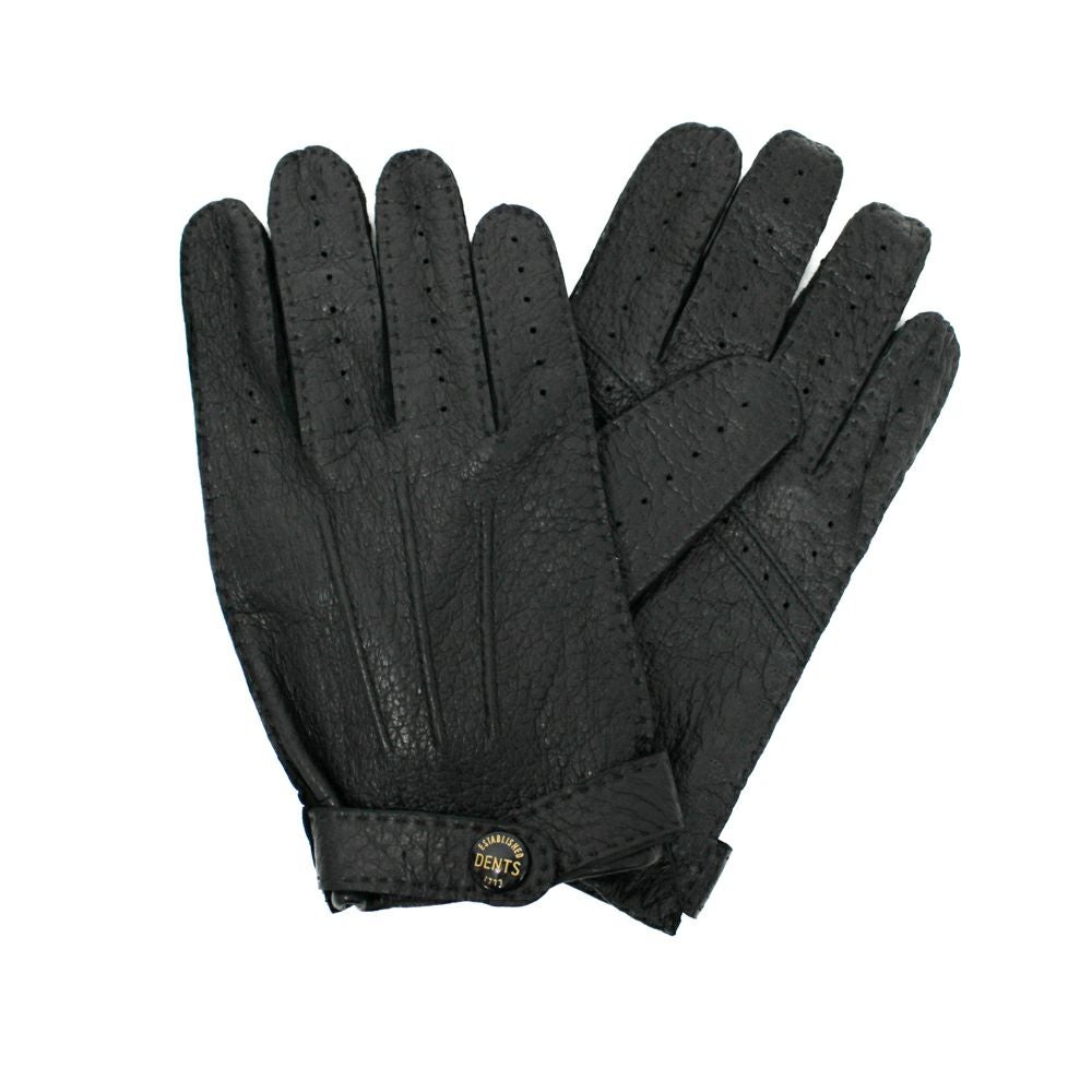DENTS デンツ ペッカリーグローブ ブラック | RING JACKET MEISTER