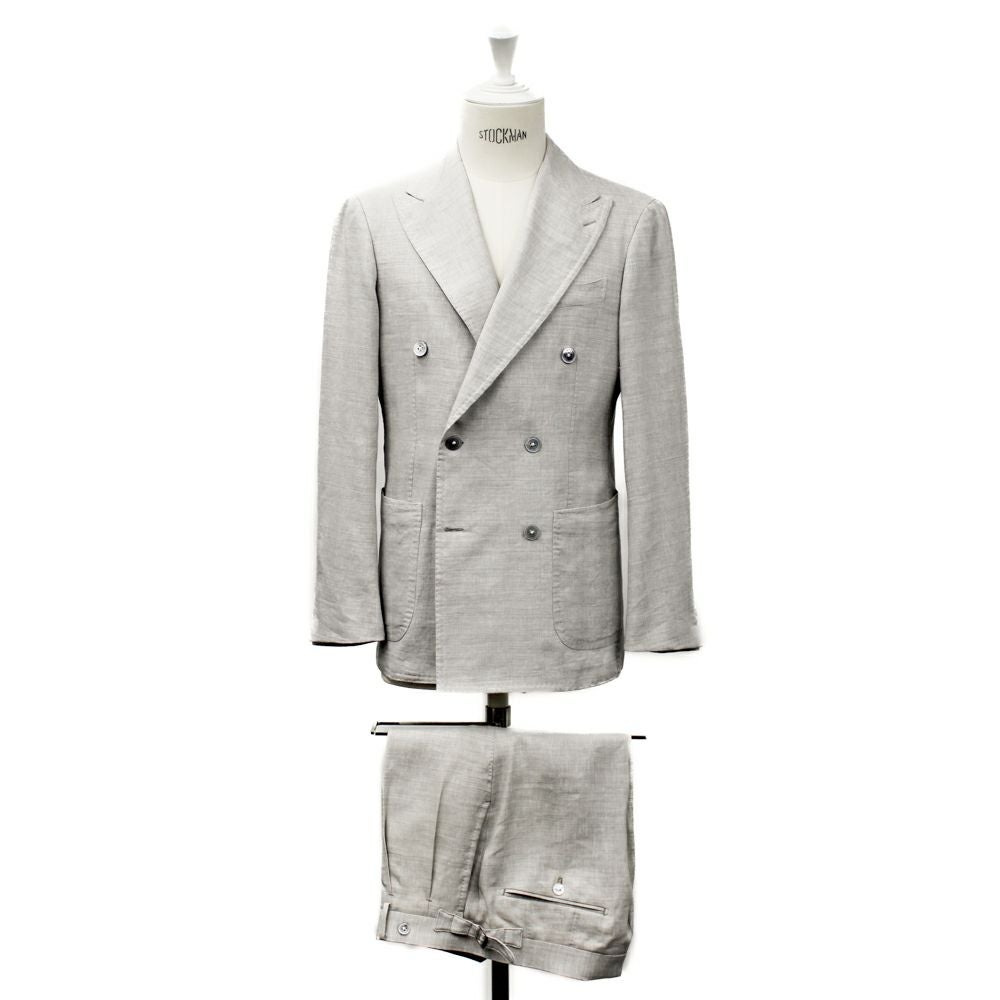 リネン×ウール グレースーツ No-296 S-178SA | RING JACKET MEISTER