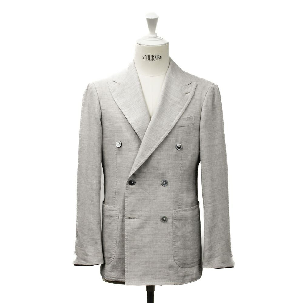 リネン×ウール グレースーツ No-296 S-178SA | RING JACKET MEISTER