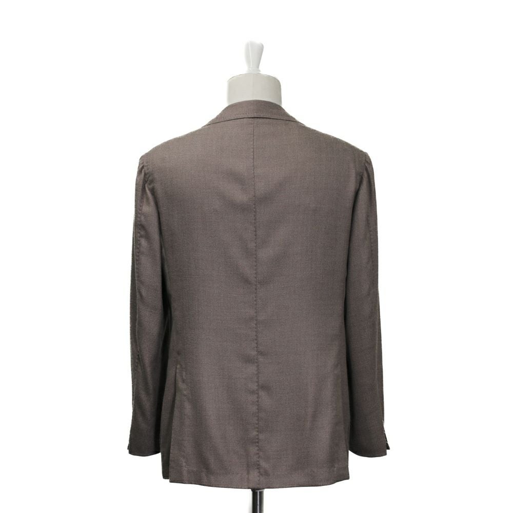 シルク×アラシャンカシミヤ× ブラウンジャケット No-254 | RING JACKET