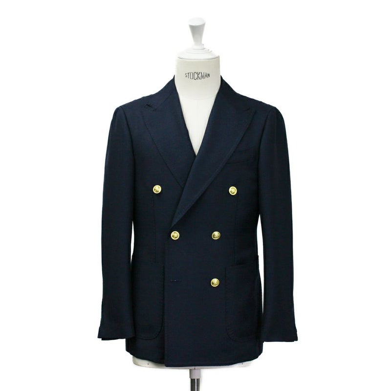 モヘヤ×ウール ネイビージャケット No-296 | RING JACKET MEISTER 