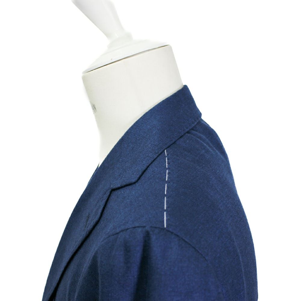 シルク×カシミヤ ネイビージャケット No-254 | RING JACKET MEISTER