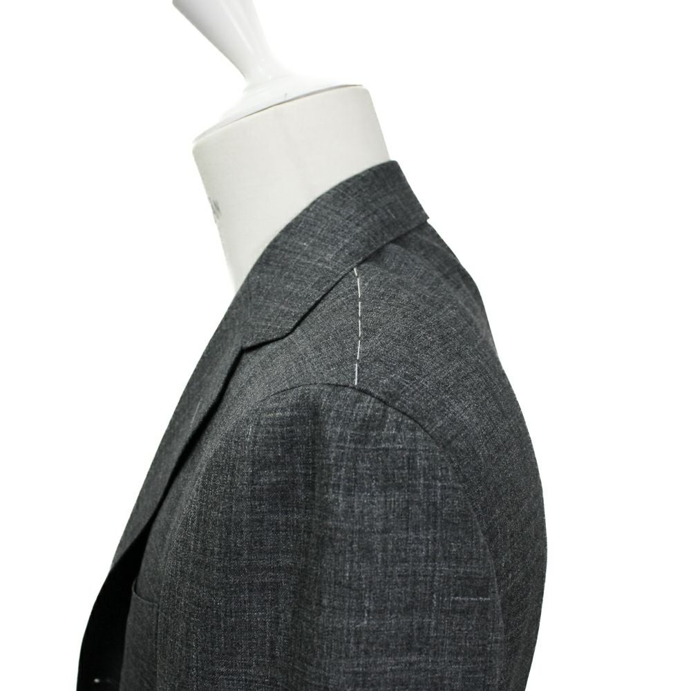 ウール×シルク チャコールグレースーツ No-253 S-172 | RING JACKET