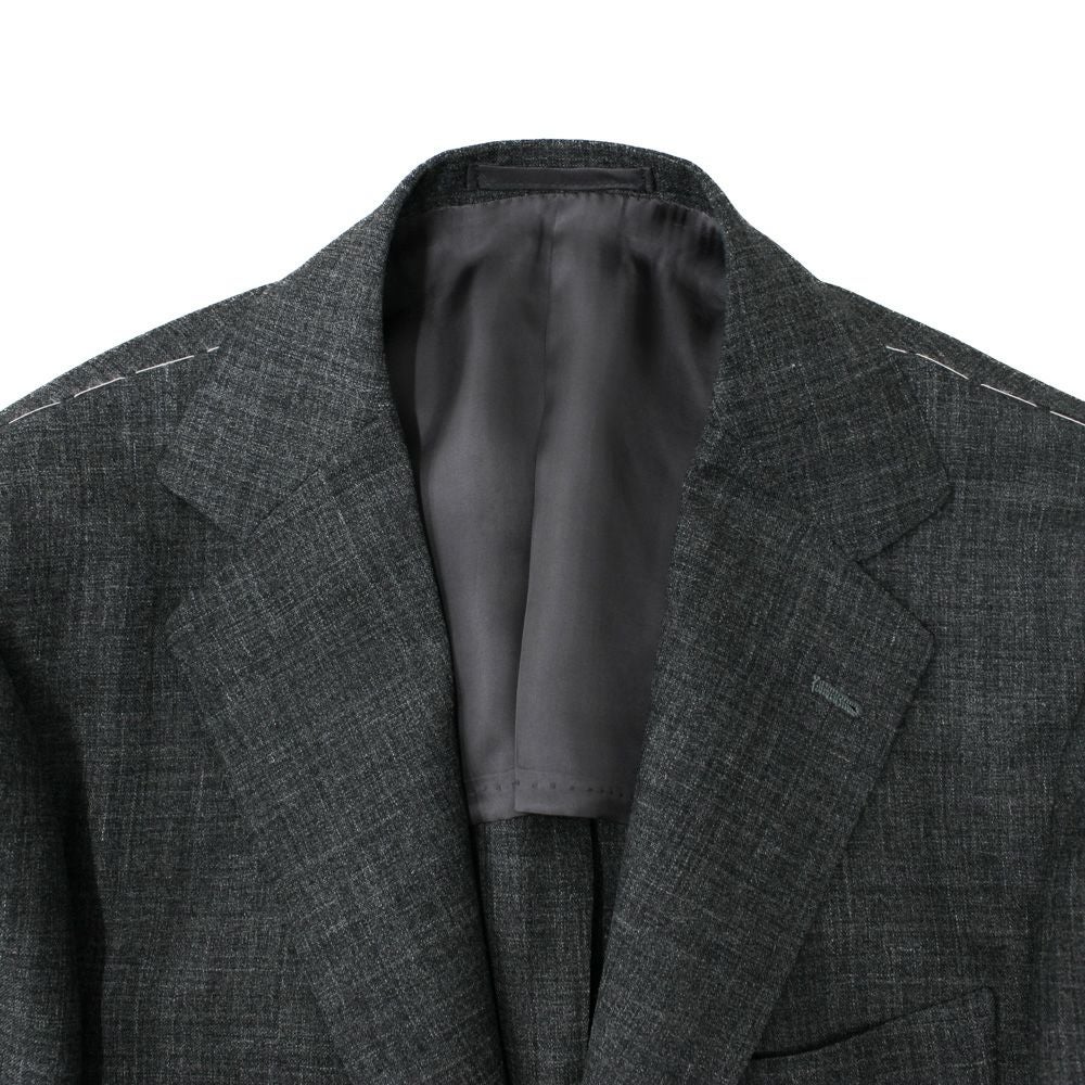 ウール×シルク チャコールグレースーツ No-253 S-172 | RING JACKET