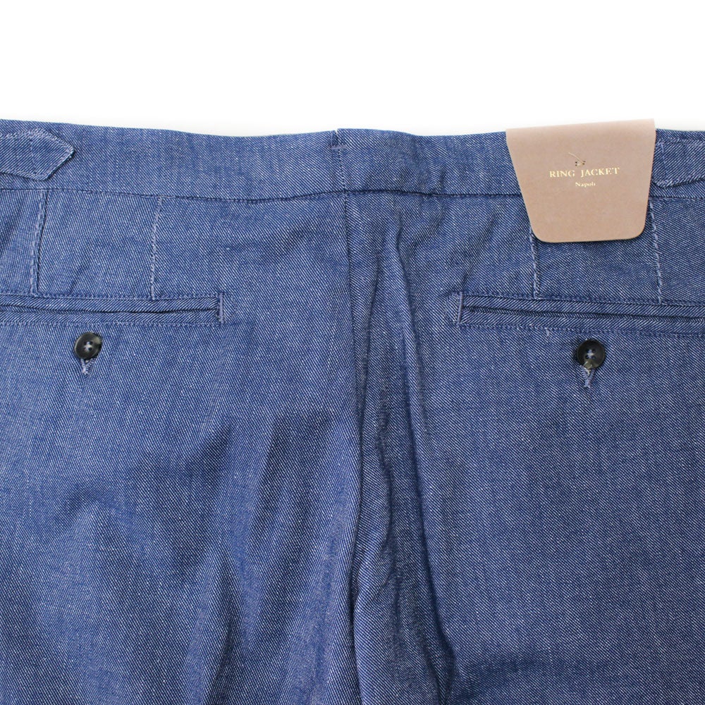 ノープリーツ ブルートラウザーズ | RING JACKET MEISTER ONLINE STORE