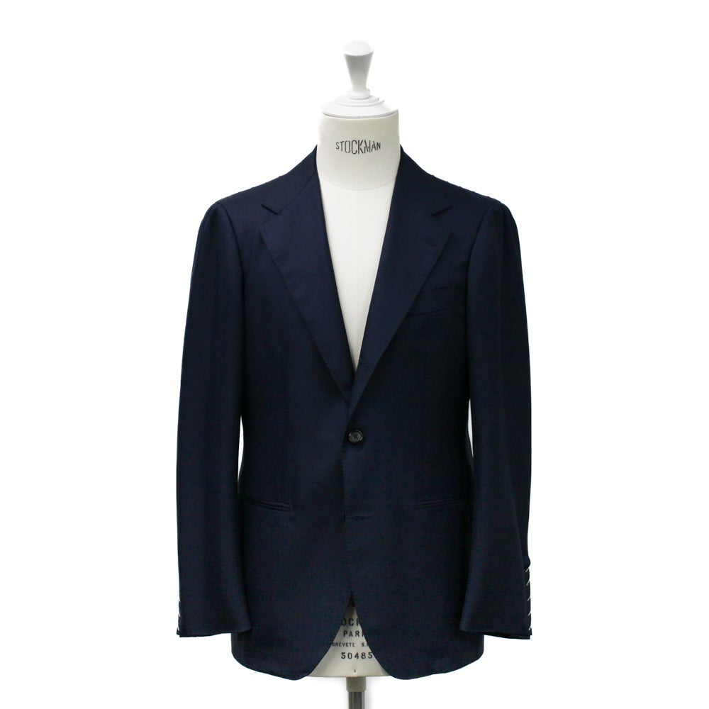 アラシャンカシミヤ ネイビースーツ NO.286EH/S-178H | RING JACKET