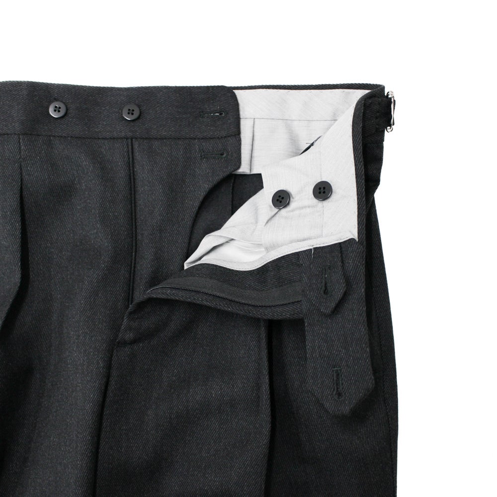 セミワイド インプリーツトラウザーズ | RING JACKET MEISTER ONLINE STORE