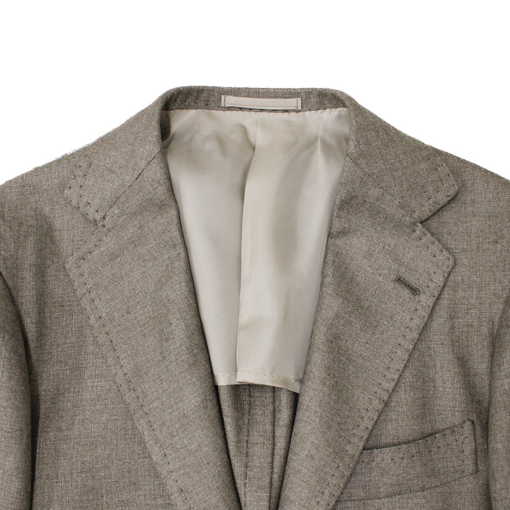 N*k様 RING JACKET MEISTER ジャケット　シルク　カシミヤ シルク×カシミヤ グレージュジャケット NO.254FH | RING JACKET