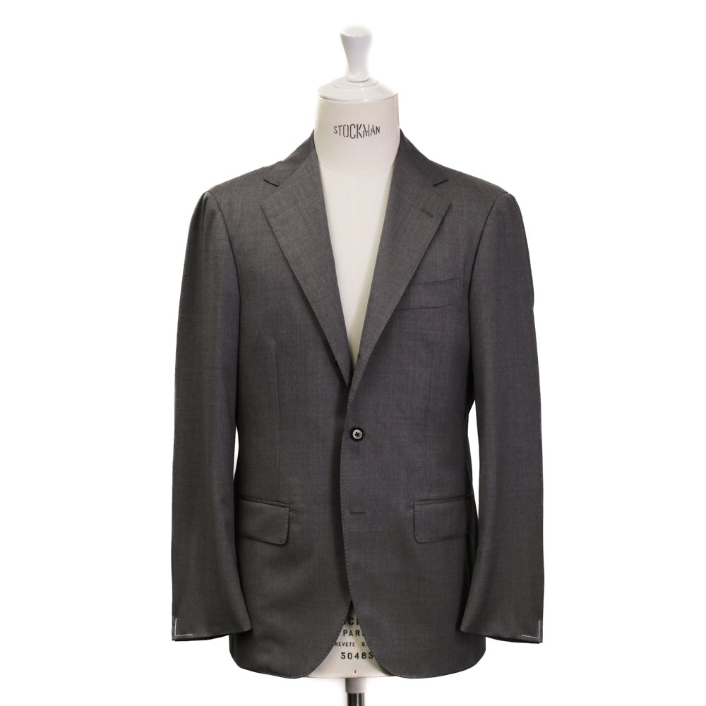 スーパー110's グレージュスーツ NO.301A/S-186 | RING JACKET MEISTER