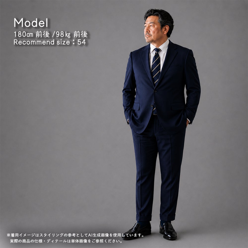SVET メンズスーツ SVS91P02 ネイビー×ブラック M SVET メンズスーツ SVS91P02 ネイビー×ブラック M SVET メンズスーツ