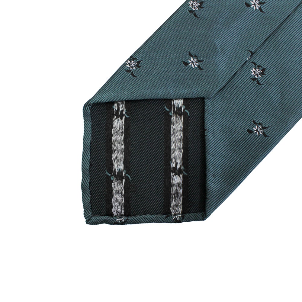 【極美品】TIE YOUR TIE タイユアタイ スフォデラート リーフ柄 TIE YOUR TIE タイユアタイ スフォデラータ シルクタイ | RING JACKET
